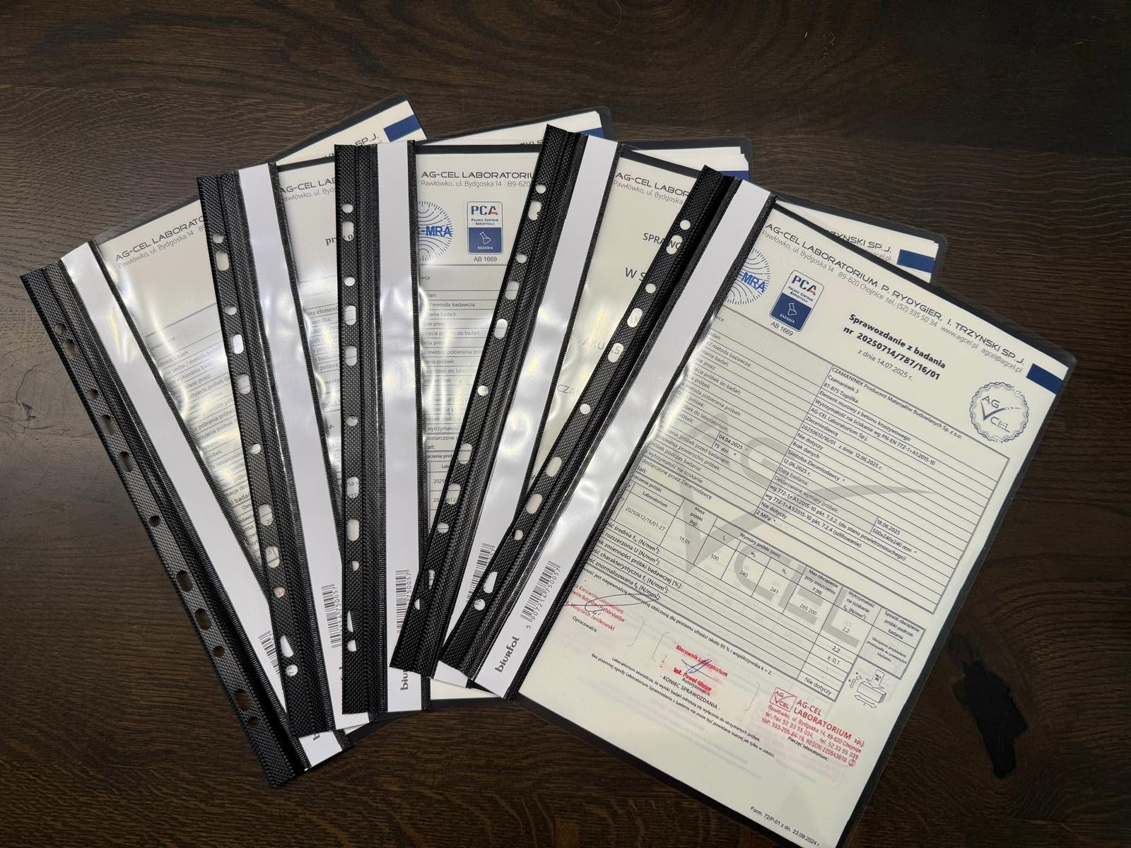 Sprawozdania z badań