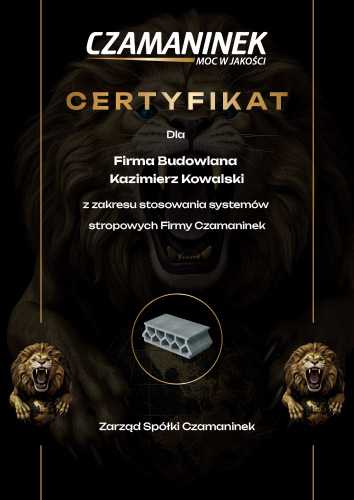Firma Budowlana Kazimierz Kowalski