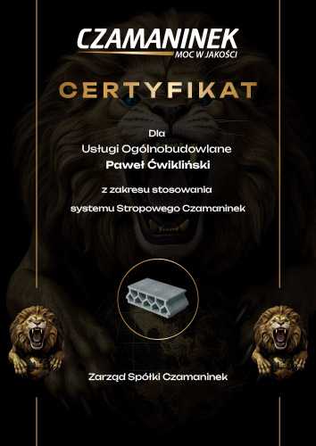 Usługi Ogólnobudowlane Paweł Ćwikliński