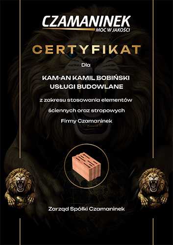 Usługi Budowlane KAM - AN Kamil Bobiński