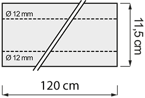 Wymiary Nadproża NLC 11.5x5.5