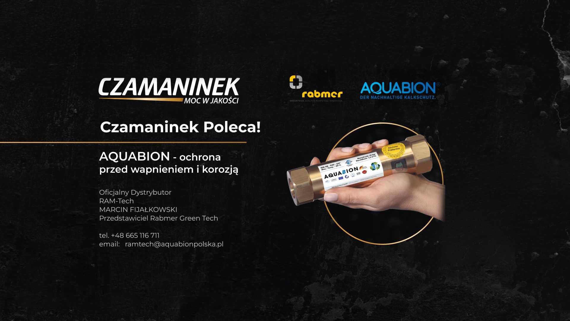 AQUABION - CZAMANINEK POLECA!