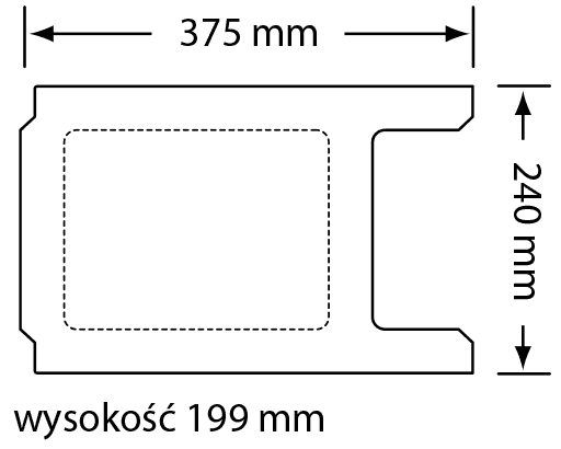 Wymiary Pustak szalunkowy